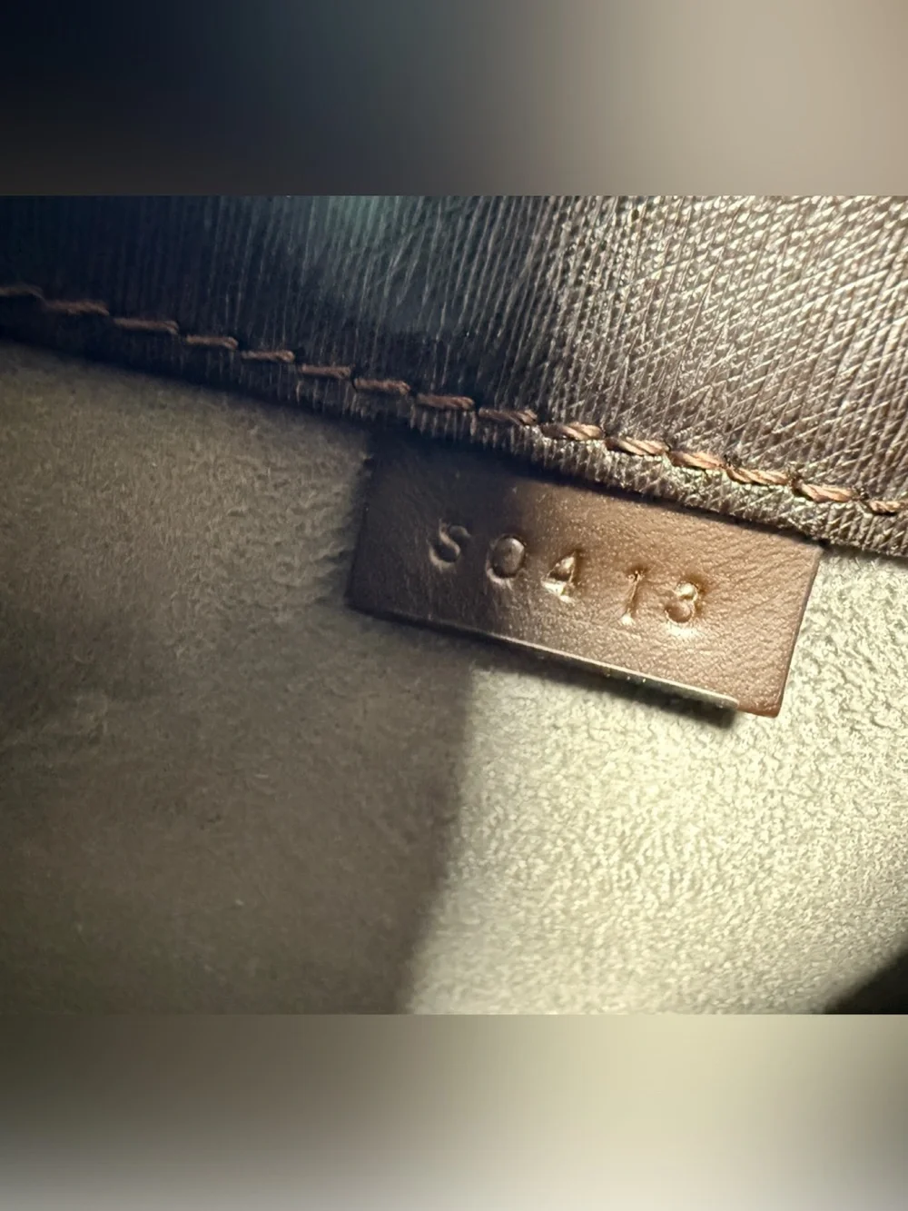 Dunhill Black Leather Briefcase Clutch with Silver Lock